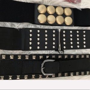 3 BELTS🖤